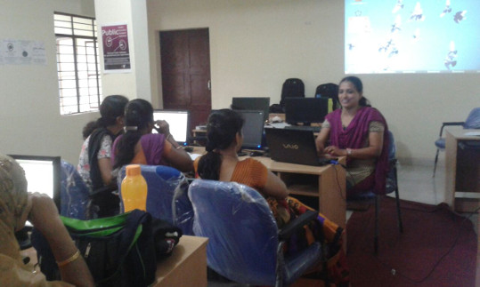 OER adoption in Bengaluru South 3 - TCOL Maths Workshop at GHS Adugodi