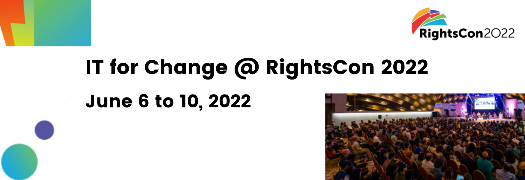 IT for Change at RightsCon 2022