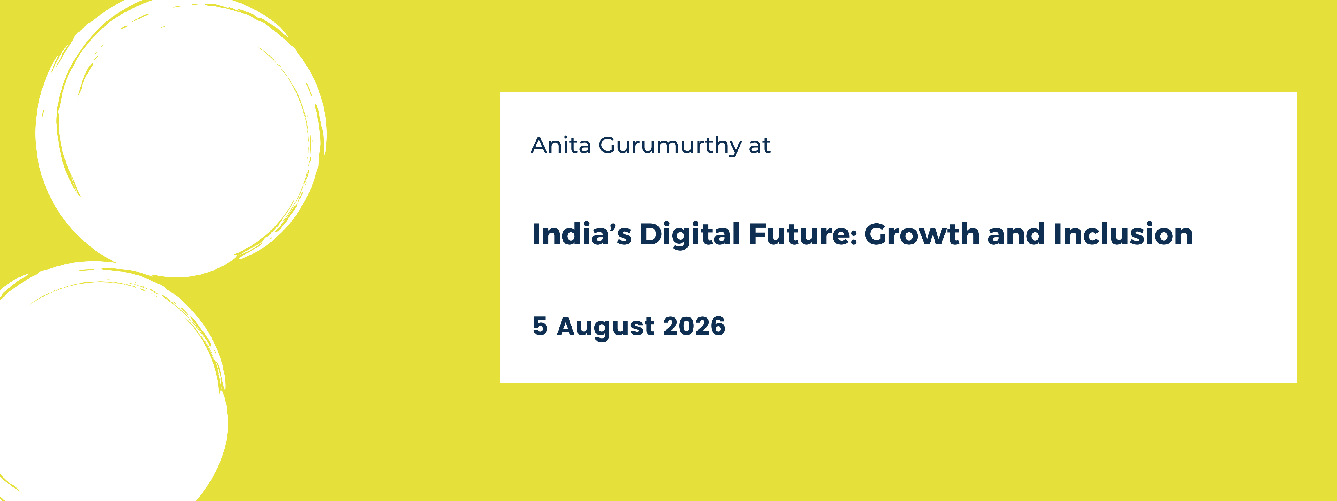 India’s Digital Future: Growth and Inclusion