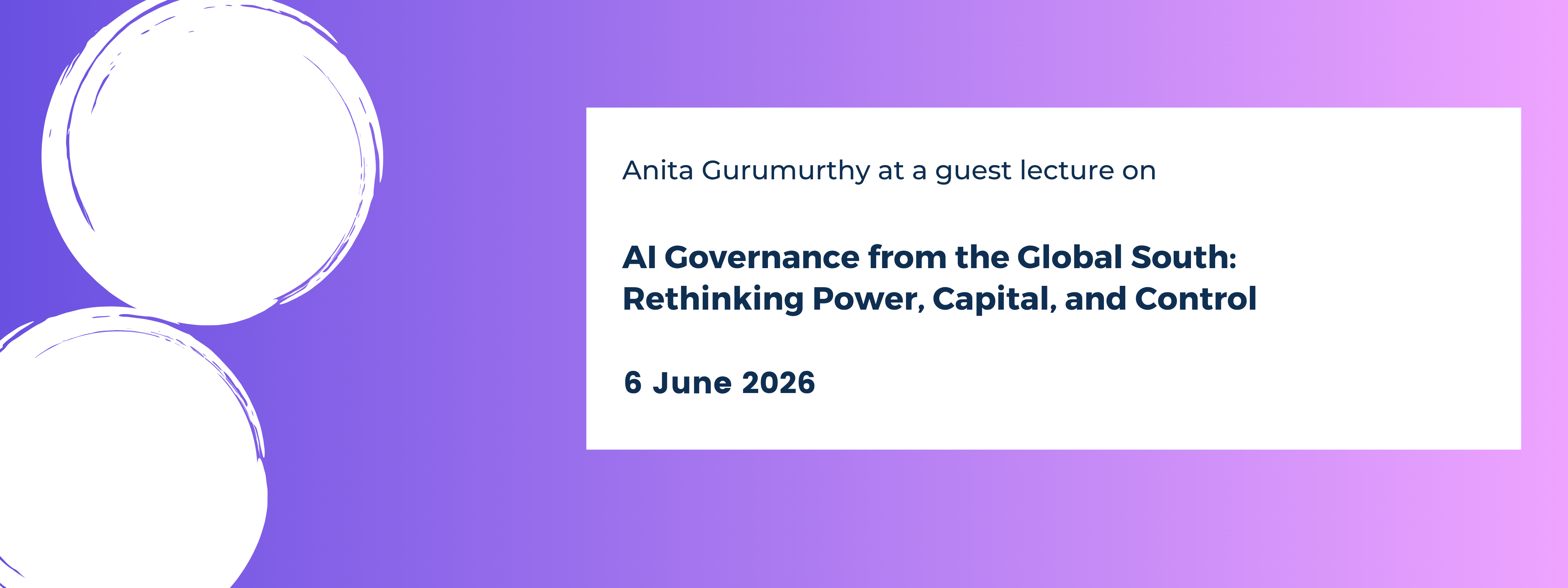 AI Governance from the Global South: Rethinking Power, Capital, and Control